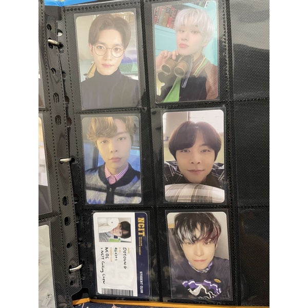 pc taeyong ncit photopack, pc jungwoo sticker, pc jhonny neozone kihno, pc jhonny jewel case, pc doy