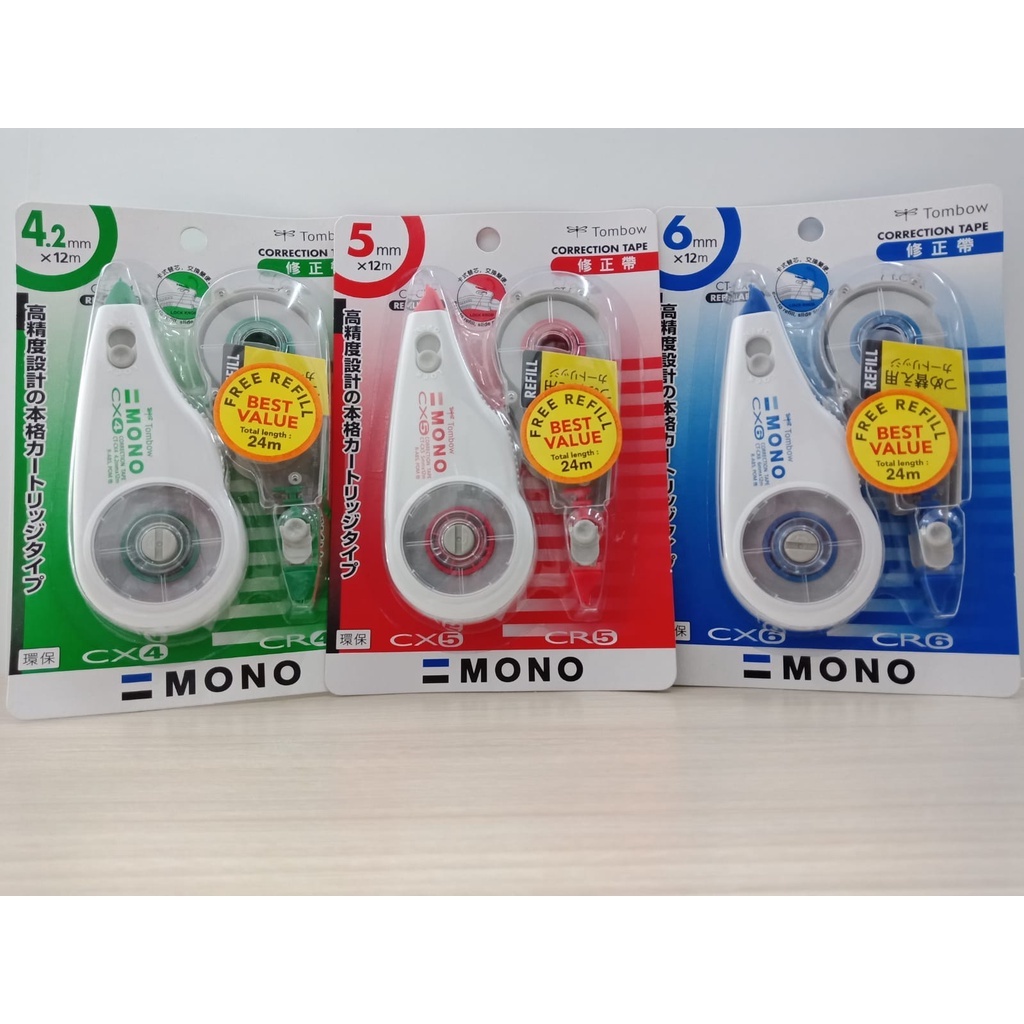 

Correction Tape / Tip ex MONO free Refill