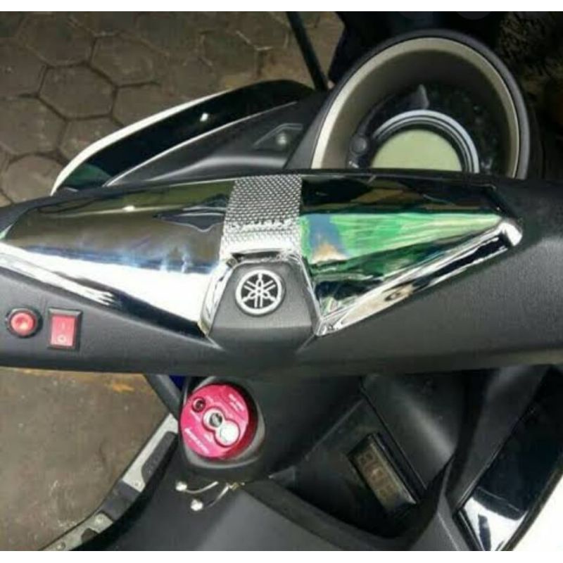 Cover Tutup Stang Nmax Chrome Yamaha Nmax 155 Merk FND Cover Stang Nmax 155