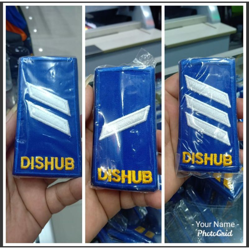 PANGKAT BORDIR PDH DISHUB HONORER EVOLET DISHUB HONORER