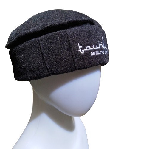 Peci Topi Pria Pakol Tradisional Taliban Afganistan Bludru Bordir Tauhid