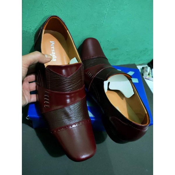 Sepatu Pantofel Kulit Pria Persada 6039 ( Produksi Sendiri )