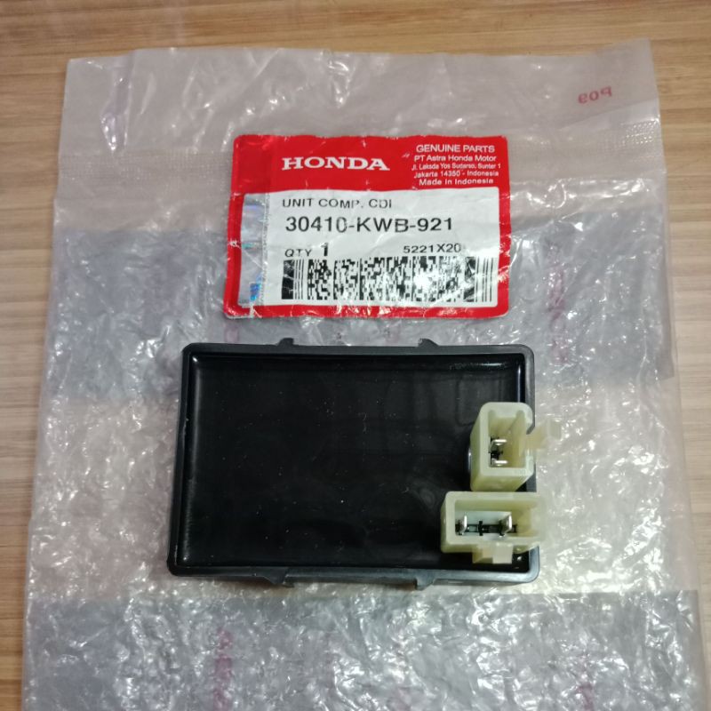 CDI ECU KWB BLADE LAMA REVO 110 ABS ABSOLUTE ORIGINAL ORI ASLI HONDA AHM HGP 30410-KWB-921