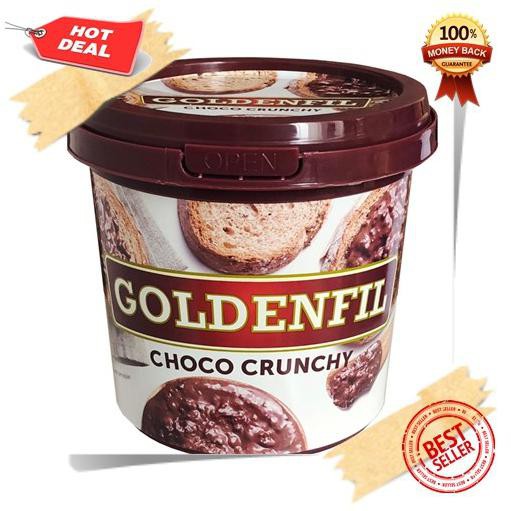 

BEST SELLER KHUSUS GOJEK! HOT SALE PROMO GOLDENFIL CRUNCHY 1 KG SELAI COKELAT