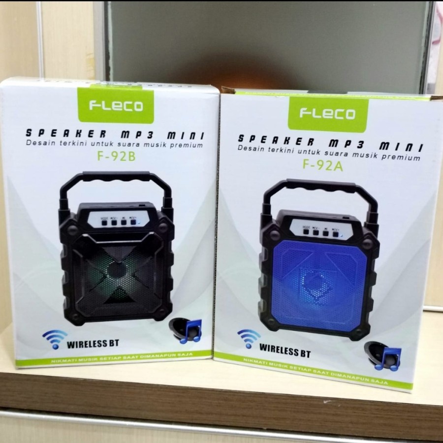 COD SPEAKER BLUETOOTH X-BASS FLECO F-92A/B// SPEAKER SALON AKTIF FLECO X-BASS