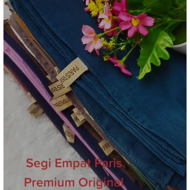 JILBAB SEGIEMPAT PARIS PREMIUM ANTI LETOY SEGI EMPAT VOAL PARIS PREMIUM POLOS