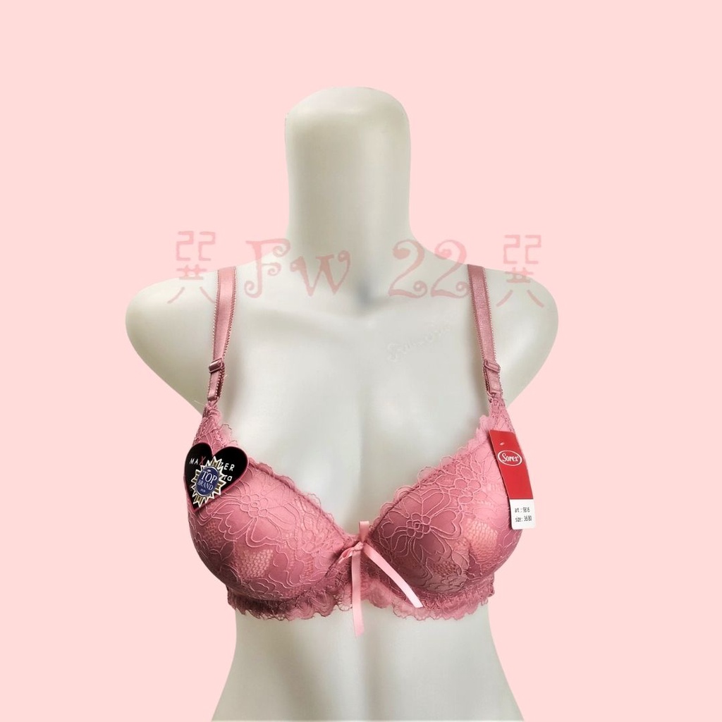 Push Up Bra Sorex 9816 Bra Model Terbaru dengan Busa Tebal dan Berkawat serta Bermodel Brukat Cantik