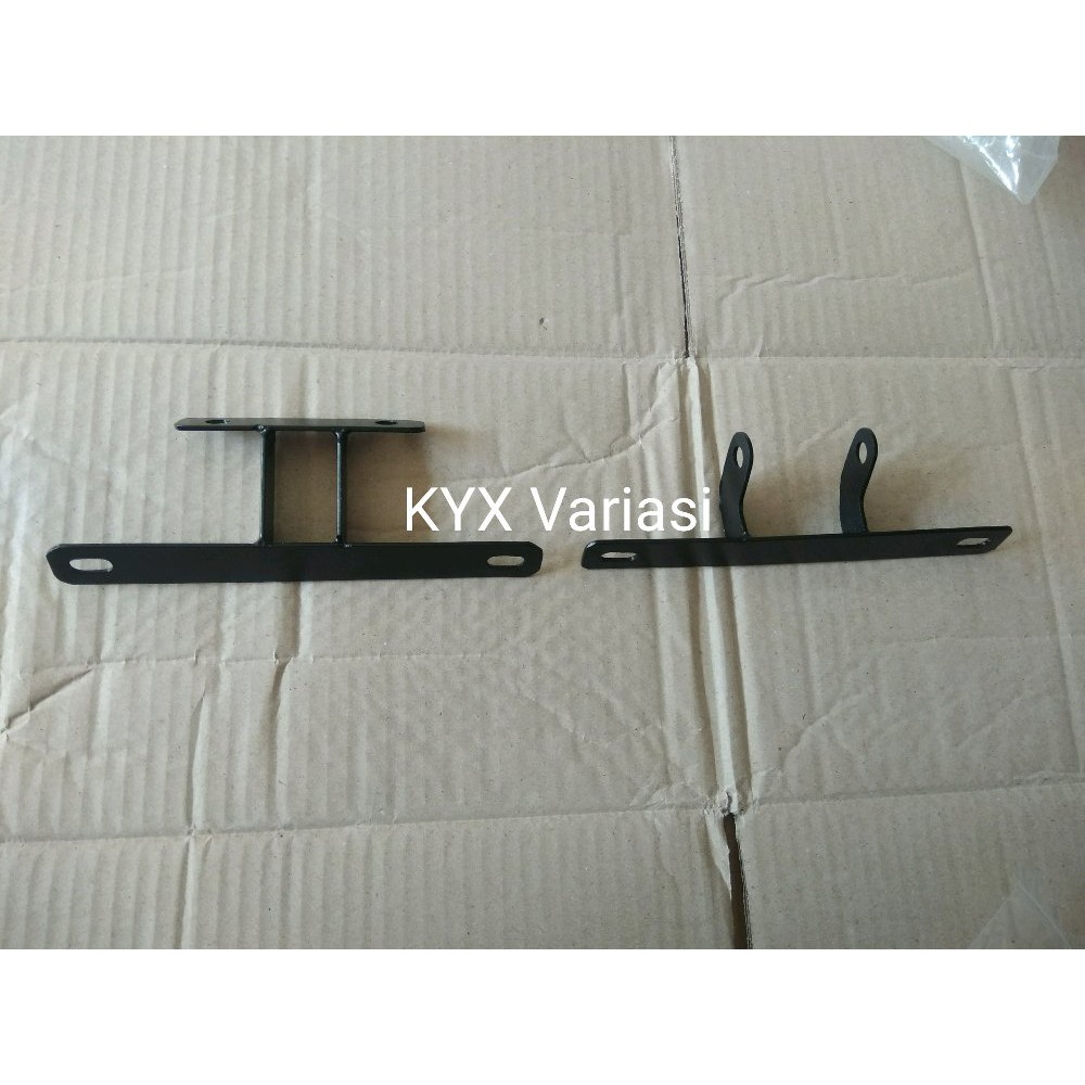 Jual Jual Paket Dudukan Plat Nomor Kawasaki Klx Dtracker Depan Dan