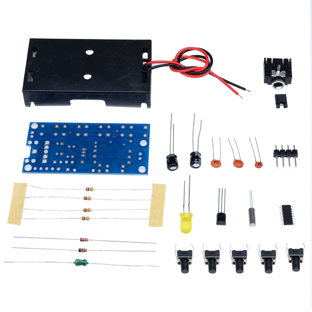 Modul Pcb Penerima Radio Fm Stereo Nirkabel Diy 76mhz-108mhz