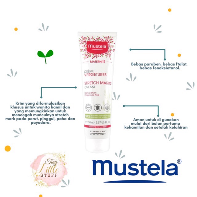 harga mustela stretch mark cream