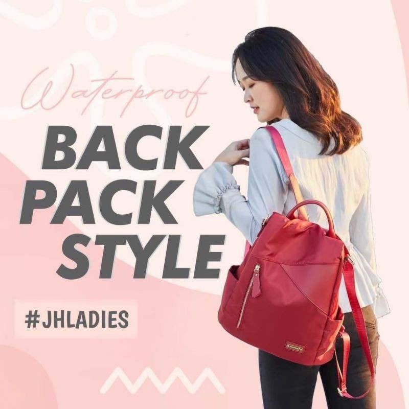 TAS RANSEL Jims Honey Zoe Backpack