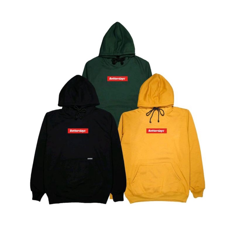 Betterdays Hoodie Pullover - Box Red