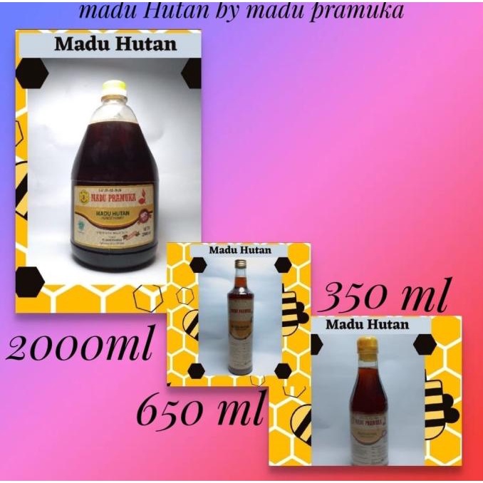 

Madu Hutan Pramuka (Kemasan 650 ml)
