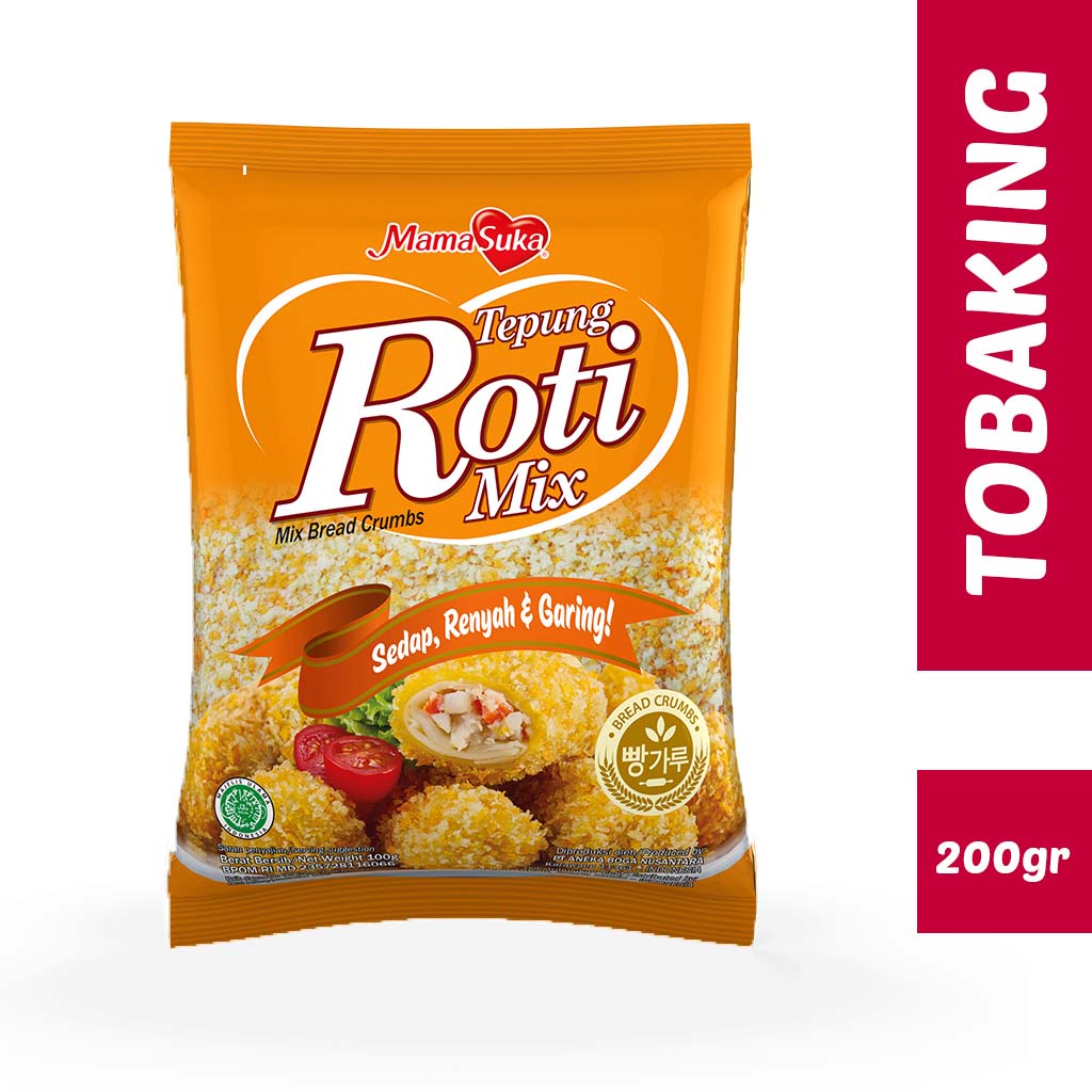 

Mamasuka Tepung Roti Mix 200gr Mix Bread Crumbs