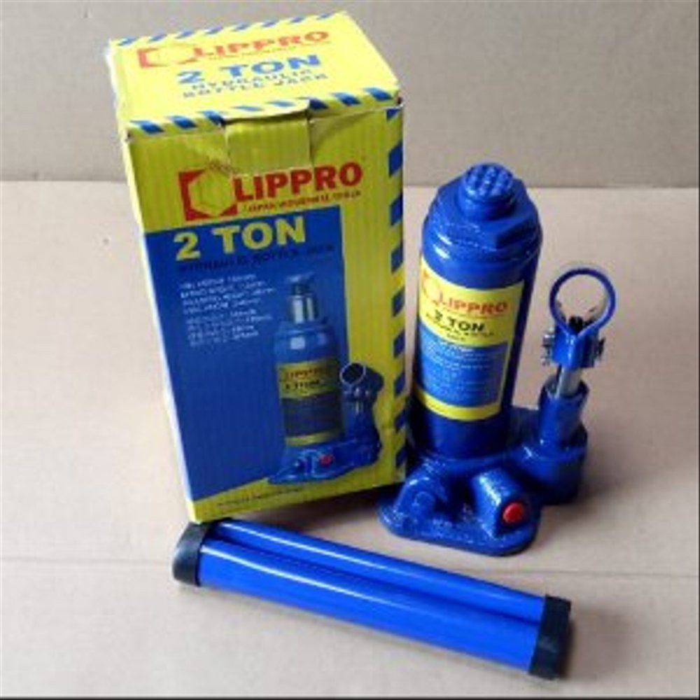 Dongkrak Botol LIPPRO 2 TON HYDRAULIC
