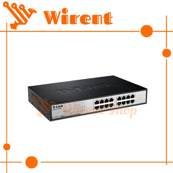 D-Link 16 Port Gigabit DGS-1016C / Switch 16 Port Gigabit D-Link Metal