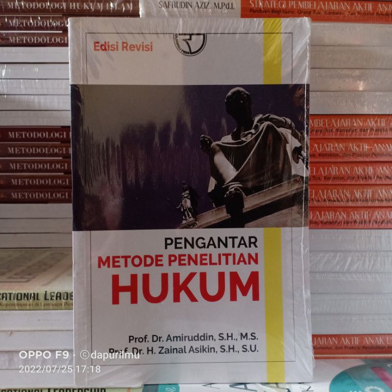 Buku Original: Pengantar Metode Penelitian Hukum ( PENGANTAR METODE PENELITIAN HUKUM )