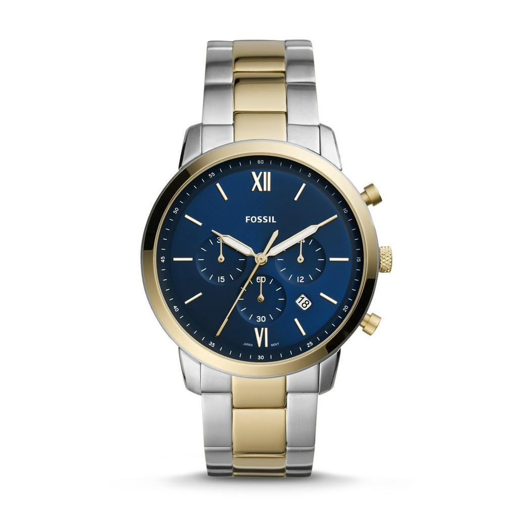 FOSSIL Neutra Chronograph Two-Tone Stainless Steel Watch-FS5706