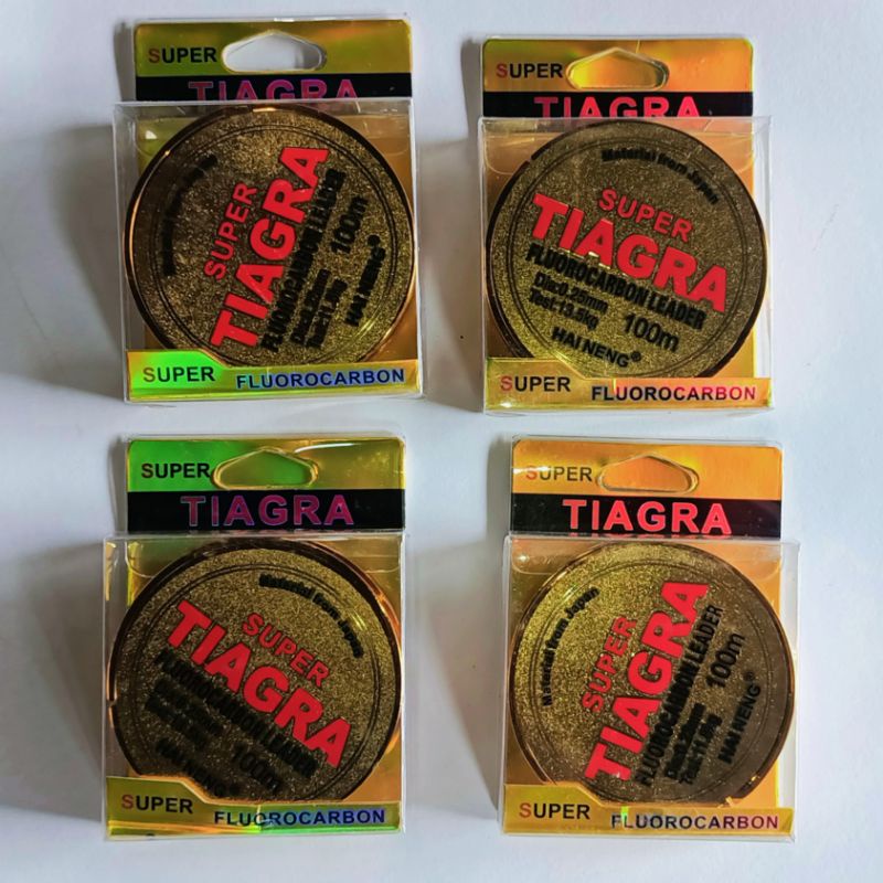 senar pancing fluorocarbon leader super tiagra