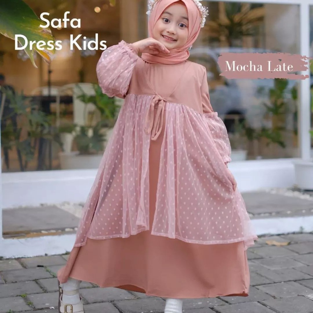 Gamis Anak Pesta Perempuan Gamis Tile Gamis Kondangan Gamis anak pesta Baju Anak Perempuan Gamis Remaja Gamis Modern Dress Anak Perempuan FH25