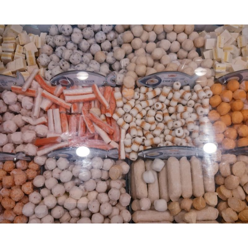 

steamboat cedea kiloan/frozen food mix campur.