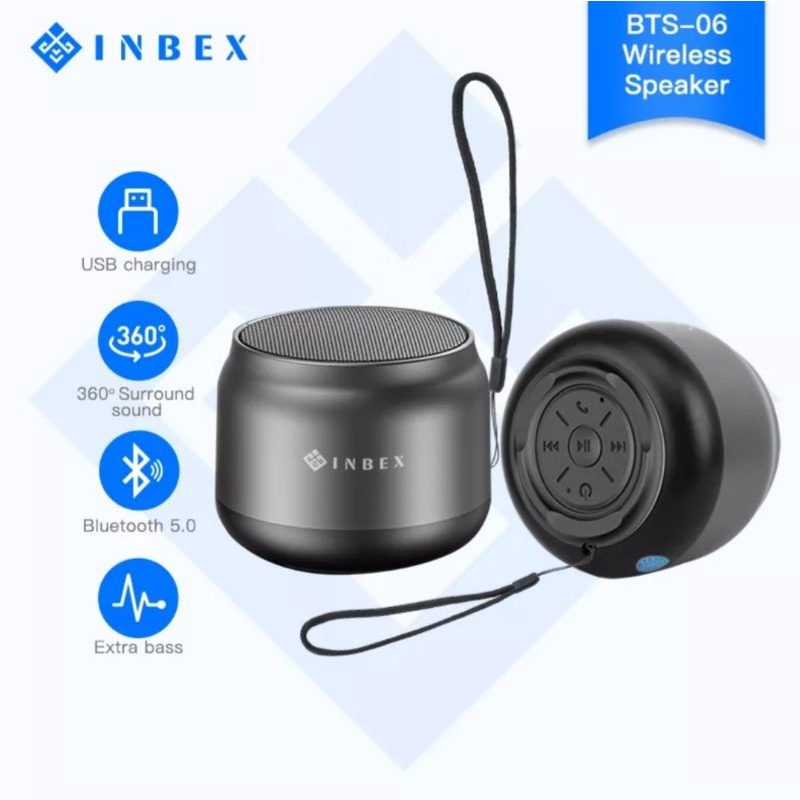 INBEX BTS-06 Portable Bluetooth Speaker TWS