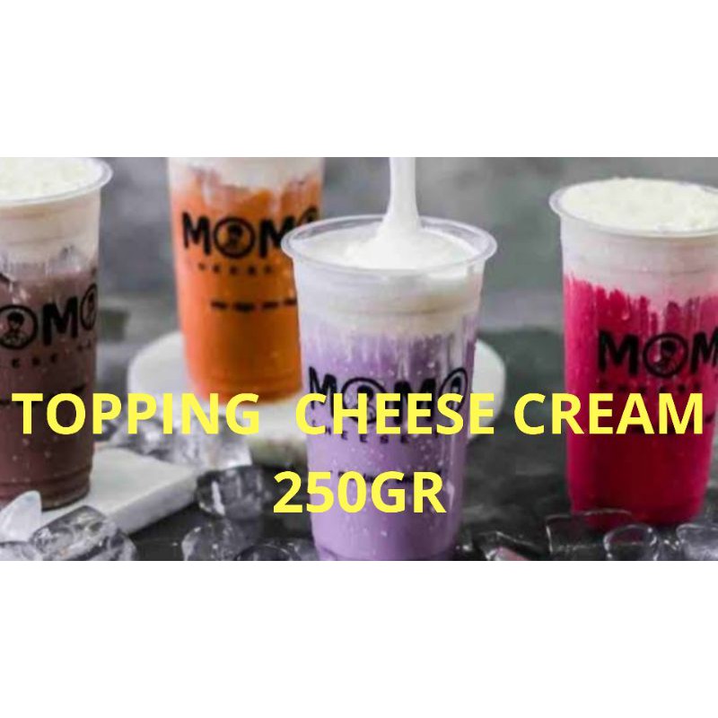 

250gr Cheese Cream Topping Minuman Cheese Tea Foam Premium