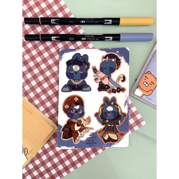 

Genshin Impact Sticker - Bun Genshin Impact Edition