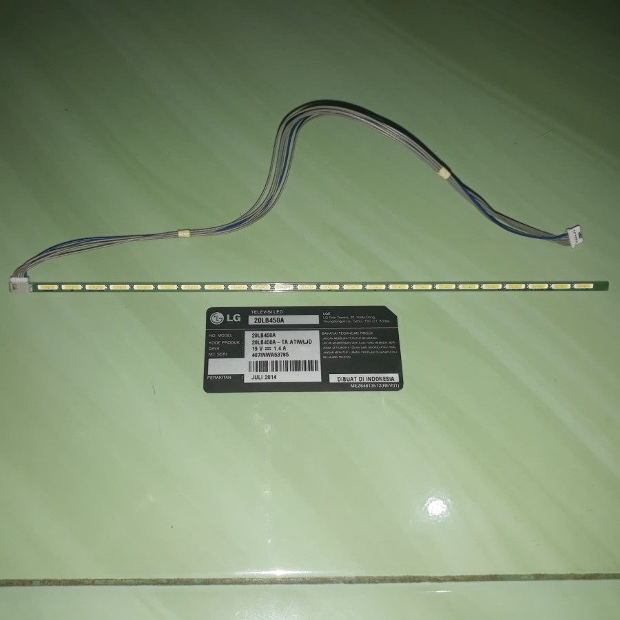 Backlight BL Lampu Original LG 20LB450A 20LB450