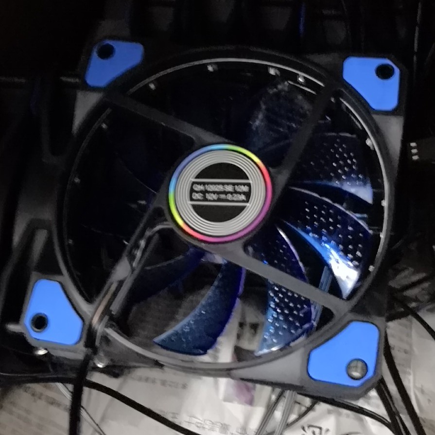 FAN CASING 12CM WITH LED / FAN CASE 12 CM COLORS LAMPU