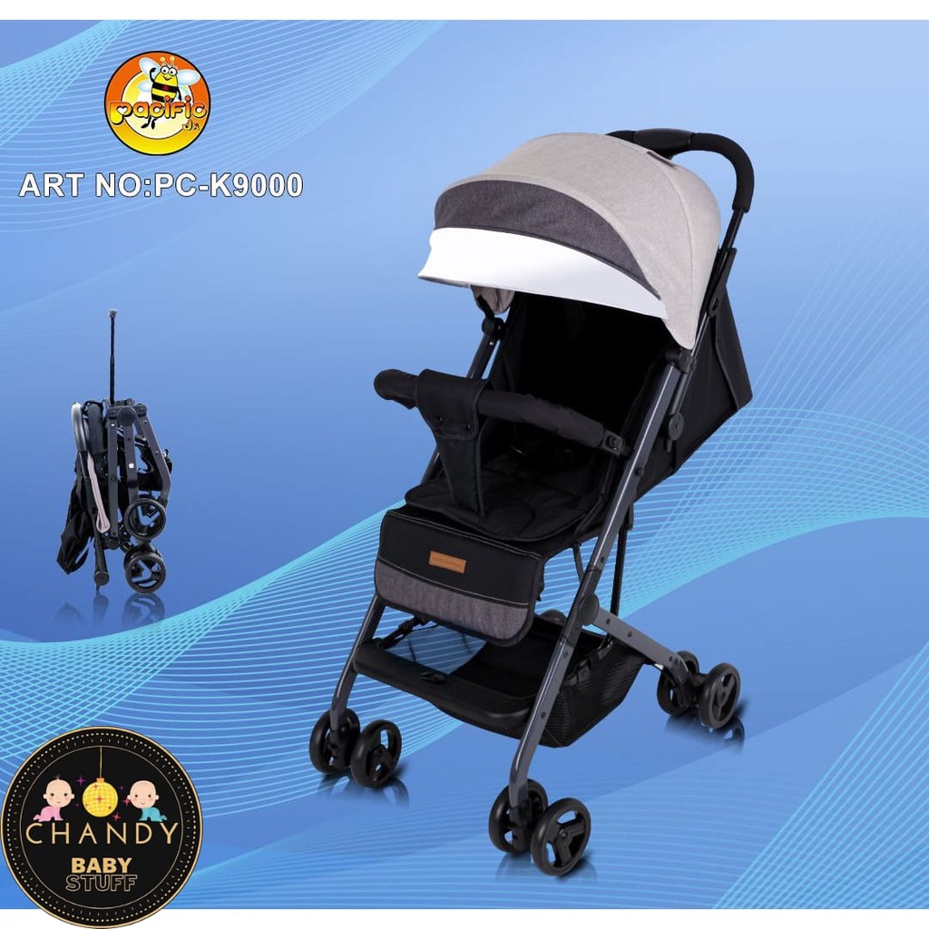 STROLLER BABY ALLOY K9000 PACIFIC KERETA DORONG BAYI