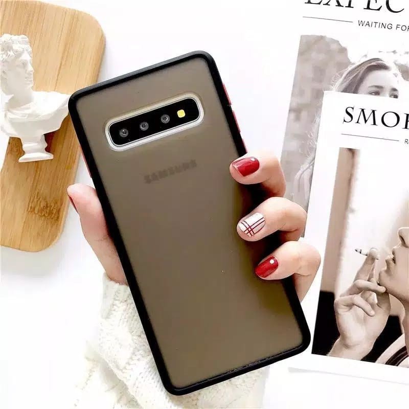 Bumper AERO CASE Samsung S10 Plus G975F 6.4 Inchi Premium Hardcase My Choice List Warna Matte