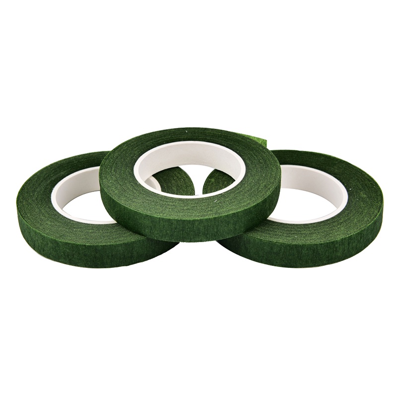 %Home &amp; living%%Durable Rolls Waterproof Green Florist Stem Elastic Tape Floral Flower 12mm Tape