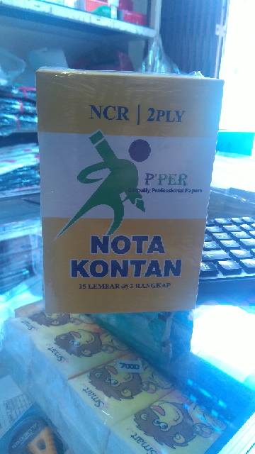 Buku Nota Kontan Kecil 2 Ply NCR / nota kontan 2 rangkap kecil PPER dobel tembus