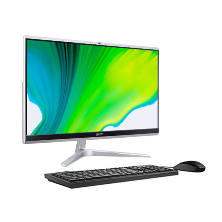 Jual ALL IN ONE PC ACER C241650 INTEL CORE I31115G4 RAM 4GB SSD 512GB