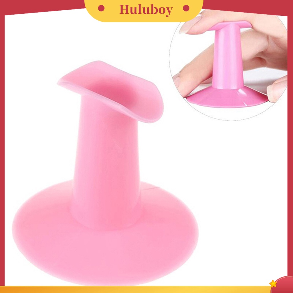 Huluboy Huluboy♡ Rak Stand Support Jari Mini Bahan Plastik Ramah Lingkungan Untuk Salon