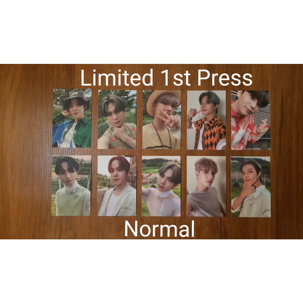 ATEEZ - Zero : Fever Part 3 First Press Limited Edition Normal Photocard / PC A Hongjoong Seonghwa Y