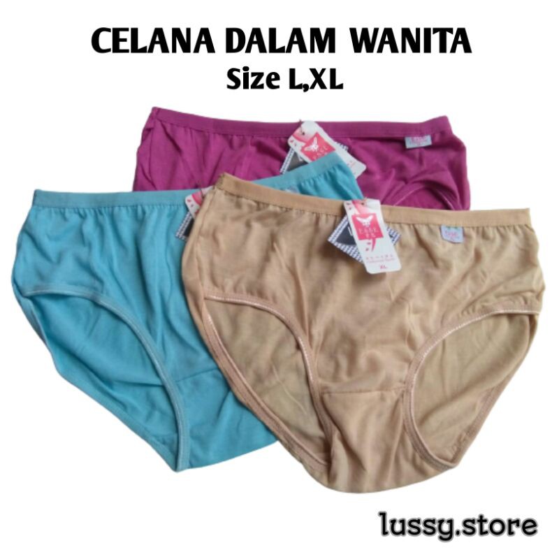 (3PCS) CELANA DALAM ESSE / CELANA DALAM WANITA / CD WANITA / CD WANITA ESSE / CD MURAH / CANCUT