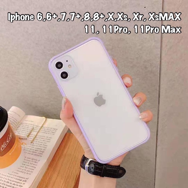 Purple Bumper Case Iphone 6 6s 6s+ 6+ 7 7+ 8 8+ X Xs Xr XsMAX 11 11pro 11 pro max