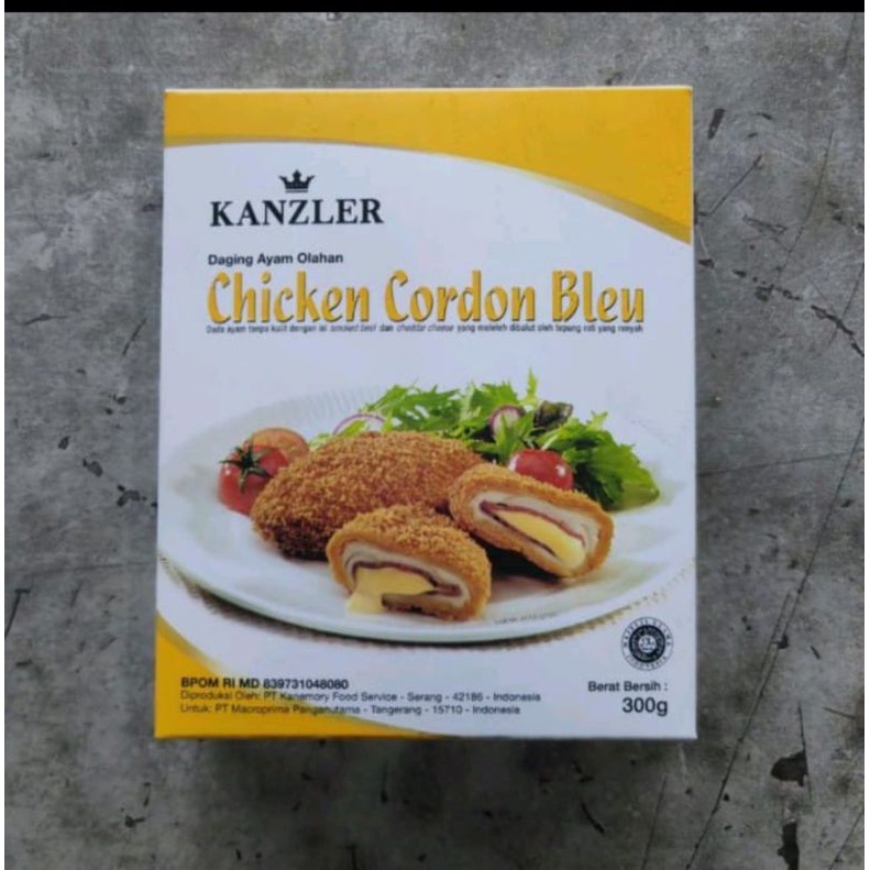 

KANZLER CHICKEN CORDONBLUE 300gr