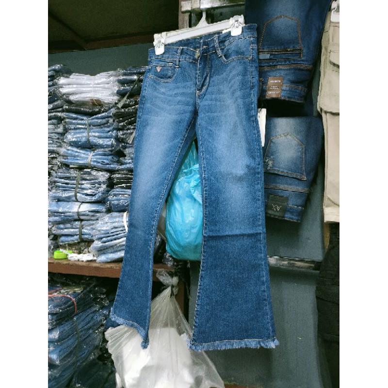 CELANA CUTBRAY JEANS RUMBAY BAWAH MELAR ELASTIS