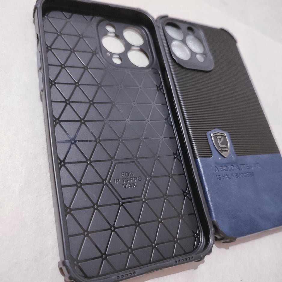 New! ! Case Puloka Leather iPhone 13 13Pro 13Promax 12 12Pro 12Promax 11 11Pro 11Promax X XS Xsmax 7 8 7+ 8+ Se 2 3 hardcase Anti Crack Black Hitam Gelap Hard Colour Warna Kulit Hitam Biru Merah Softcase Gelap Lapisan K Sintetis Plus Promax Pro Max