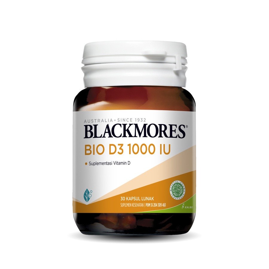 Blackmores Bio D3 1000 IU 30 Kapsul
