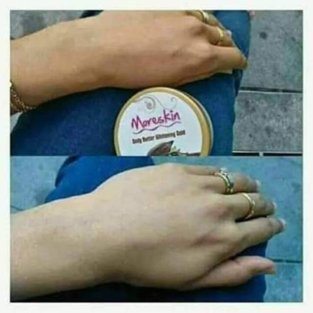 MORESKIN BODY BUTTER - Bwhite Nasa - Pemutih Badan - Agen Nasa (Produk Ori)