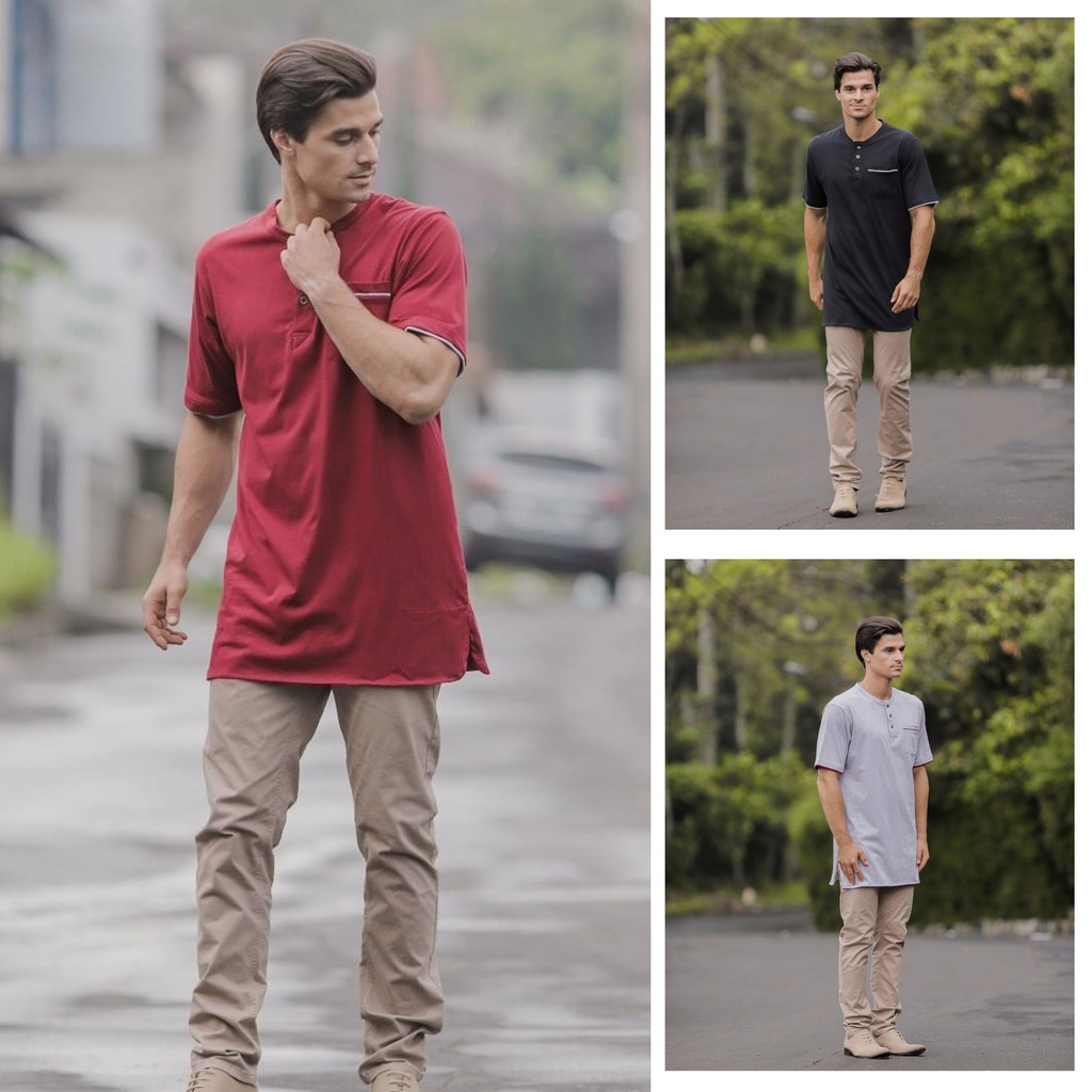 Kurta Renan Quways Premium Baju kaos Kurta Limited Editions Bisa COD Grosir