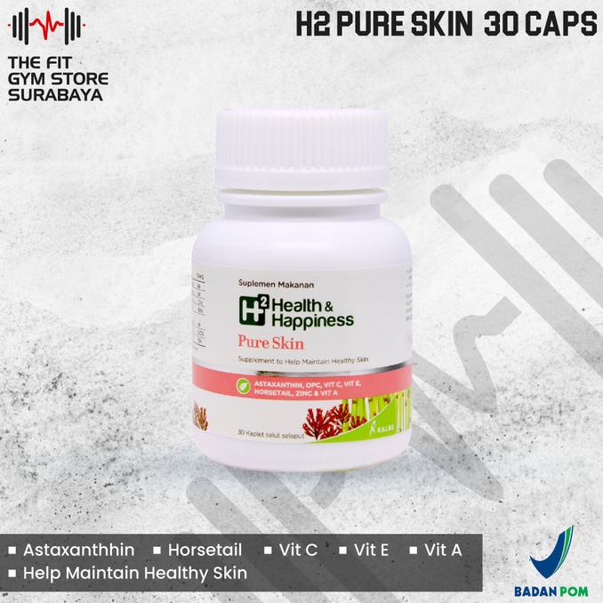 PROMO H2 Health&Happiness Pure Skin 30 Capsul