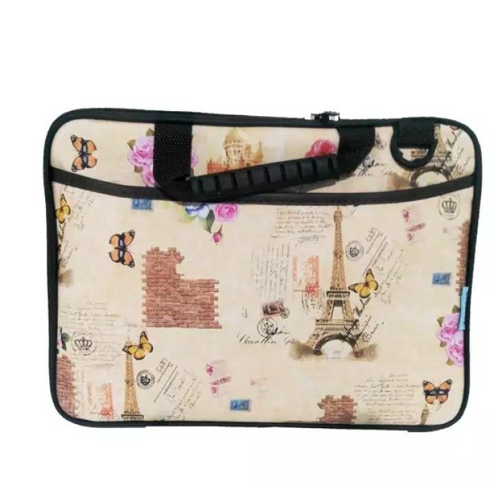 Trend-Creative Tas Notebook Tas Laptop Motif Paris 14inch