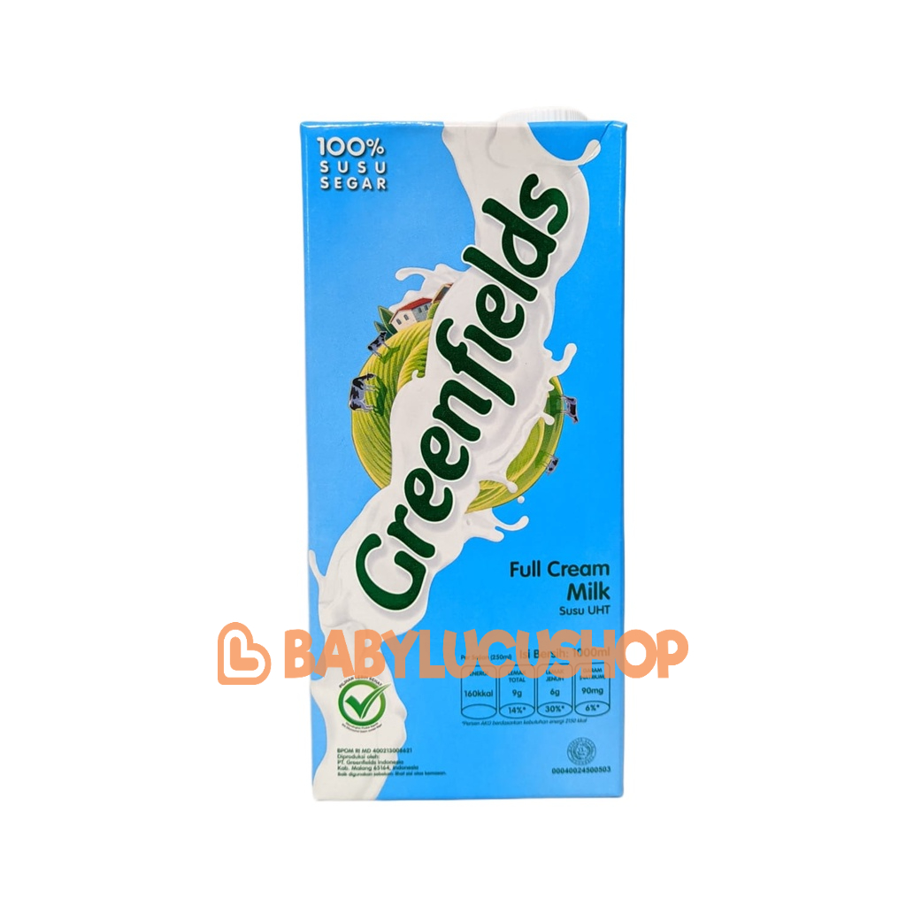 Susu Greenfields UHT 1000 ml 1 liter Full Cream ChocoMalt Skimmed Low Fat Greenfield 1PCS