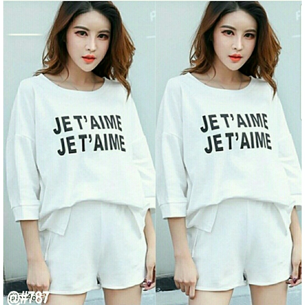 FWG - SET JET AIME / STELAN TERBARU WANITA / SET WANITA KOREA / SET WANITA PRINTING