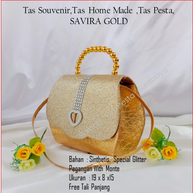 Tas Souvenir,Tas Home Made ,Tas Pesta,SAVIRA GOLD